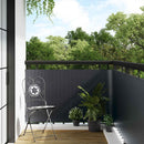 Altan Skærm Mørkegrå 600 x 80 cm polyrattan