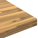 Rektangulært Bordplade 120 x 50 x 3,2 cm Rektangulær