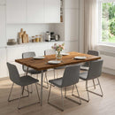 Rektangulært Bordplade 110 x 70 x 3,2 cm Rektangulær