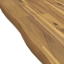 Rektangulært Bordplade 140 x 30 x 3,2 cm Rektangulær