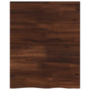 Rektangulært Bordplade 60 x 50 x 3,2 cm Rektangulær