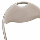 Sammenklappelig stol 8 pcs Sandfarvet 48 x 43,5 x 81 cm