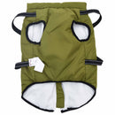 Hundejakke Army Grøn L68 Fleece og polyester