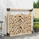 Brænde stakkehjælp 12 stk. Antracit 34 x 10 x 15 cm Stål