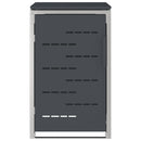 Skraldespand opbevaring Antracit 77,5 x 69 x 112,5 cm