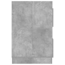 Vaskeskab Betongrå 50 x 68 x 102 cm Konstrueret træ