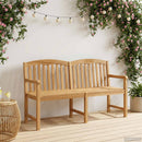 Håndskåret Rosenbænk 179,5 x 61 x 90 cm Massiv Teaktræ