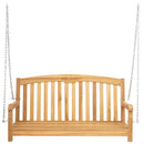 Gyng Bænk 114 x 61 x 61,5 cm Massiv Teaktræ Naturfarvet