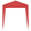 Party Tent 200 x 200 x 240 cm Rød PE og stål