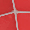 Party Tent 250 x 250 x 240 cm Rød PE og stål