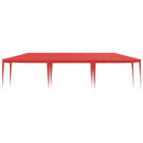 Party Tent Rød 900 x 300 x 255 cm PE og stål