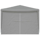 Party Tent 900 x 300 x 255 cm Lysegrå PE og stål