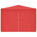 Party Tent 1200 x 300 x 255 cm Rød PE og stål