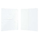 Festasidevæg 2 pcs Hvid 200 x 195 cm PE og stål