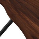 Dining table med live edge 120 x 80 x 75 cm Massivt Akacietræ