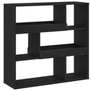 Boghylde Sort eg 100 x 33 x 94,5 cm Konstrueret træ