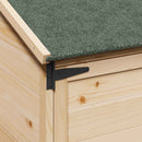 Have Skur Naturfarvet 59,5 x 56 x 113,5 cm Massivt Fyrretræ