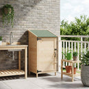 Have Skur Naturfarvet 59,5 x 56 x 113,5 cm Massivt Fyrretræ