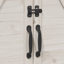 Have Skur Hvid 106 x 56 x 113,5 cm Massivt Fyrretræ