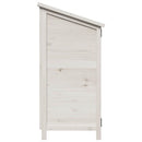 Have Skur Hvid 106 x 56 x 113,5 cm Massivt Fyrretræ