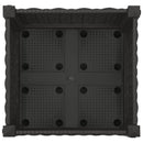 Havekrukke med hjul Sort 40 x 40 x 29 cm PP