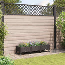 Havekrukke med hjul Brun 120 x 40 x 29 cm PP