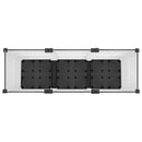 Havekrukke med hjul Hvid 120 x 40 x 48 cm PP