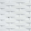 Havekrukke med vanding og hjul 3 stk. Hvid 120 x 40 x 132 cm PP