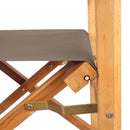 Direktørstol 100% Polyester Solid-Teak