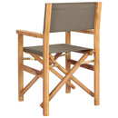 Direktørstol 100% Polyester Solid-Teak