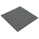 Tæppeflise Mellem Grå 50 x 50 cm 36 stk. PP og Bitumen