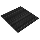 Tæppeflise Stribet Mørkegrå 50 x 50 cm 36 stk. PP og Bitumen