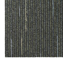 Tæppeflise Stribet Lys Grøn 50 x 50 cm 36 stk. PP og Bitumen