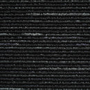 Tæppeflise Stribet Sort 50 x 50 cm 4 stk. PP og Bitumen