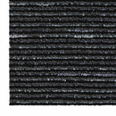 Tæppeflise Stribet Sort 50 x 50 cm 20 stk. PP og Bitumen