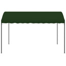 Pavillon 4 x 3 x 2,6 m Grøn Polyester og Stål
