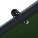 Pavillon 4 x 4 x 2,6 m Gråbrun Polyester og Stål