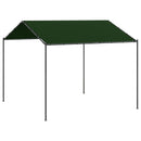 Pavillon 4 x 4 x 2,6 m Gråbrun Polyester og Stål