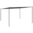 Pavillon 4 x 3,98 x 2,67 m Grøn Polyester og Stål
