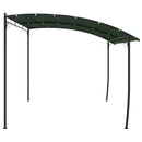 Pavillon 3 x 3 x 2,55 m Grøn Stof og aluminium 180 gsm