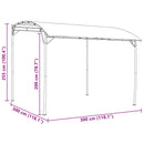 Pavillon 3 x 3 x 2,55 m Grøn Stof og aluminium 180 gsm