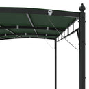 Pavillon 4 x 3 x 2,55 m Grøn Stof og aluminium 180 gsm