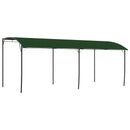 Pavillon 6 x 3 x 2,55 m Grøn Stof og aluminium 180 gsm
