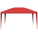 Party Tent 400 x 300 x 255 cm Rød PE og stål
