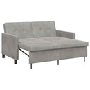 Sovesofa Lys grøn Stof