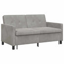 Sovesofa Lys grøn Stof