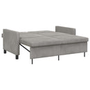 Sovesofa Lys grøn Stof