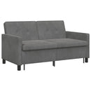 Sovesofa Mørkegrå Stof