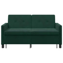 Sovesofa Mørkegrøn Stof