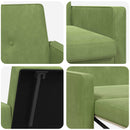 Sovesofa Lys grøn Stof